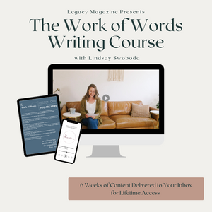 The Work of Words Writing Course
