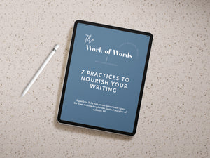 The Work of Words Writing Course